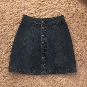 Jean Skirt